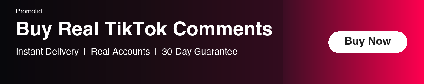 tiktok comments banner