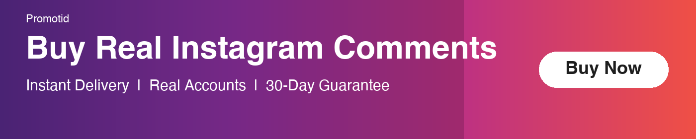 instagram comments banner