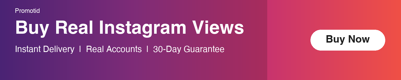 instagram views banner